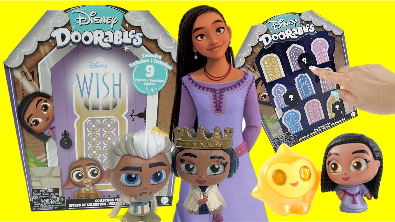 Disney Wish Doorables Collection Peek Collector Unboxing