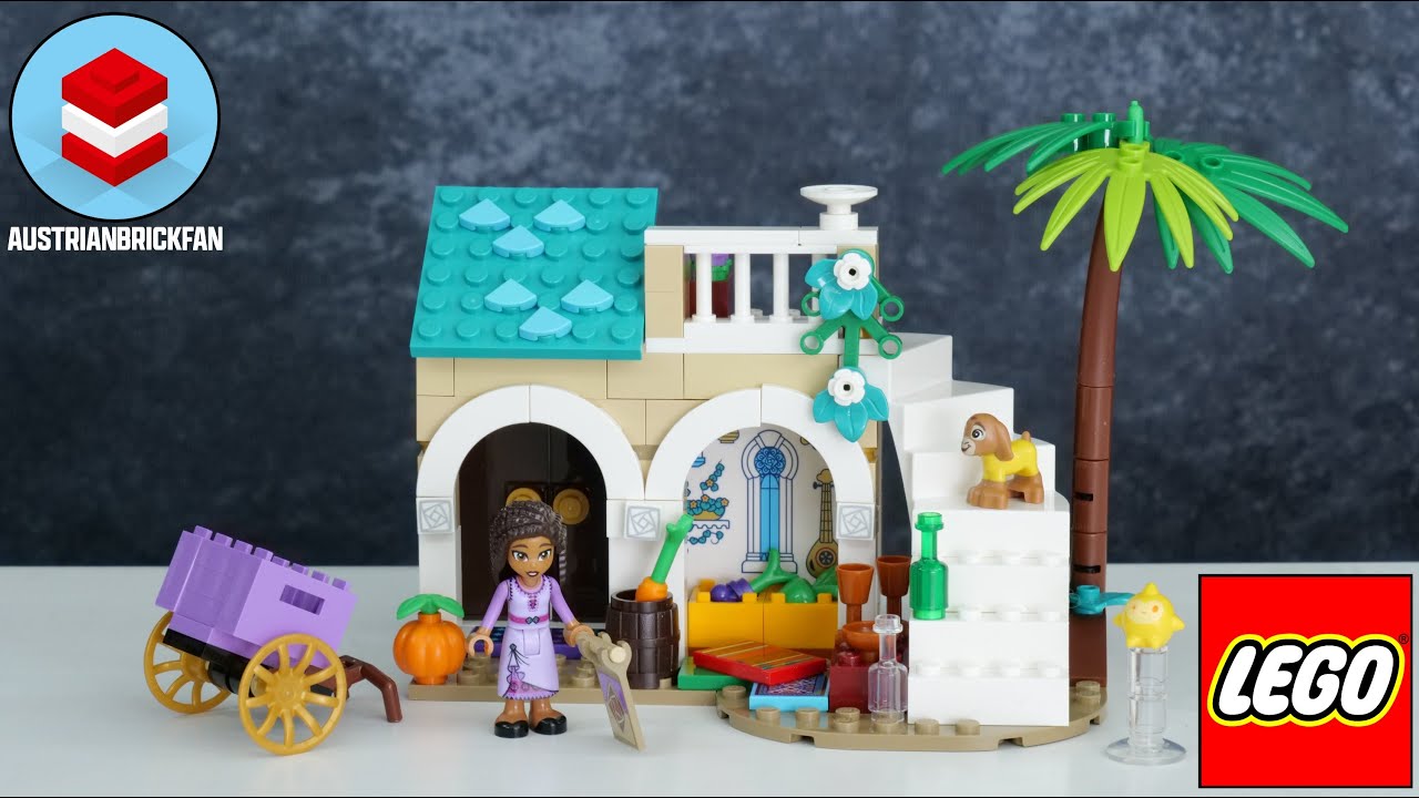 LEGO Disney Wish 43223 Asha in the City of Rosas - LEGO Speed Build Review