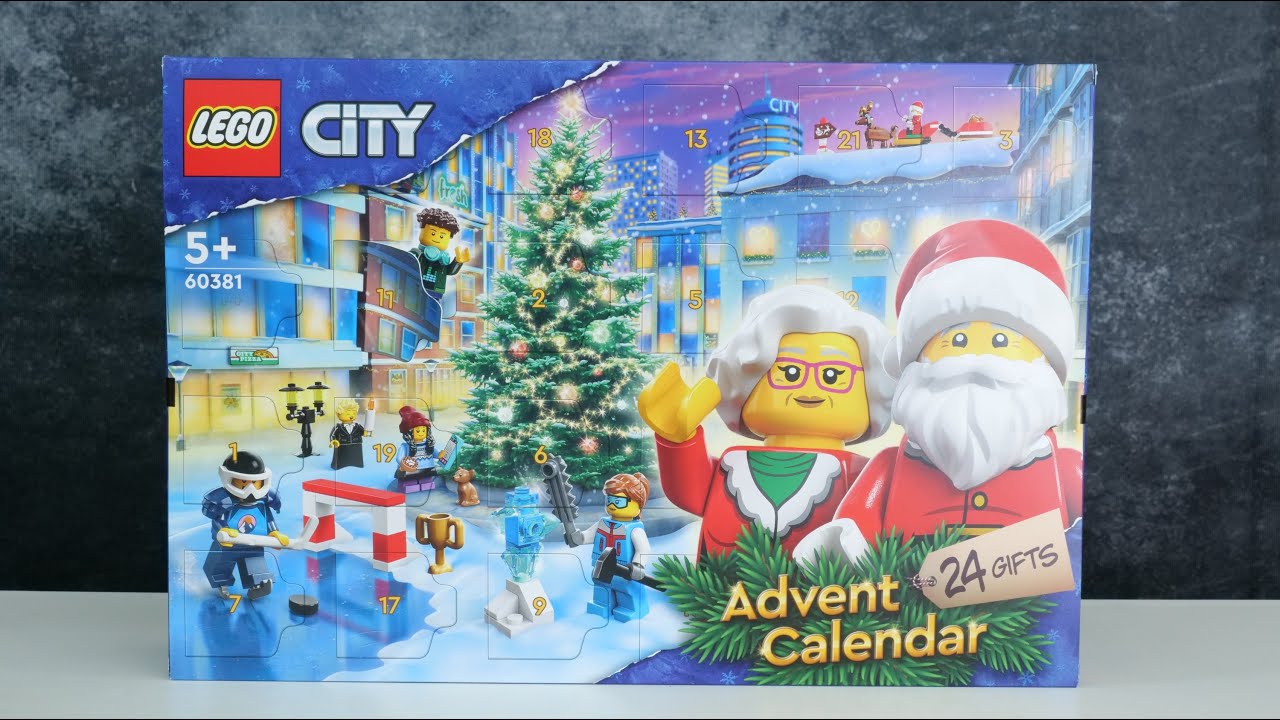 LEGO City 60381 City Advent Calendar 2023 – LEGO Speed Build Review