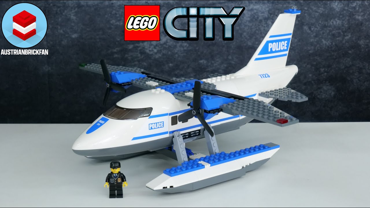 LEGO City 7723 Police Ponton Plane - LEGO Speed Build Review