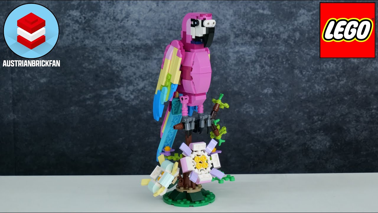 LEGO Creator 31144 Exotic Pink Parrot – LEGO Speed Build Review