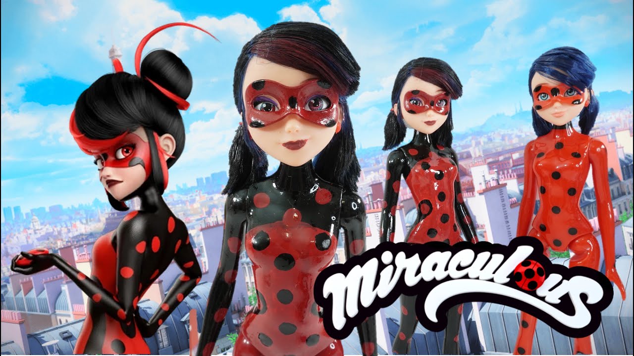 Miraculous Paris Special Custom Shadybug Villain - Miraculous Ladybug Custom Toy Doll