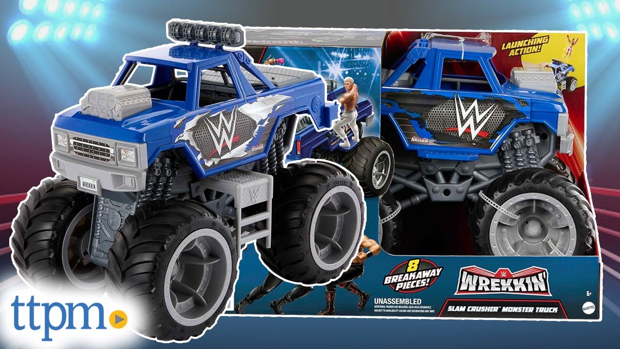 WWE Wrekkin’ Slam Crusher Monster Truck