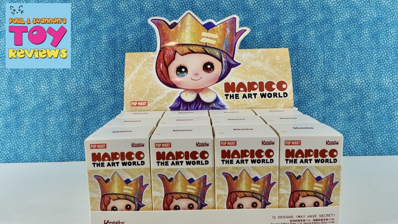 Hapico The Art World Pop Mart Blind Box Figure Unboxing