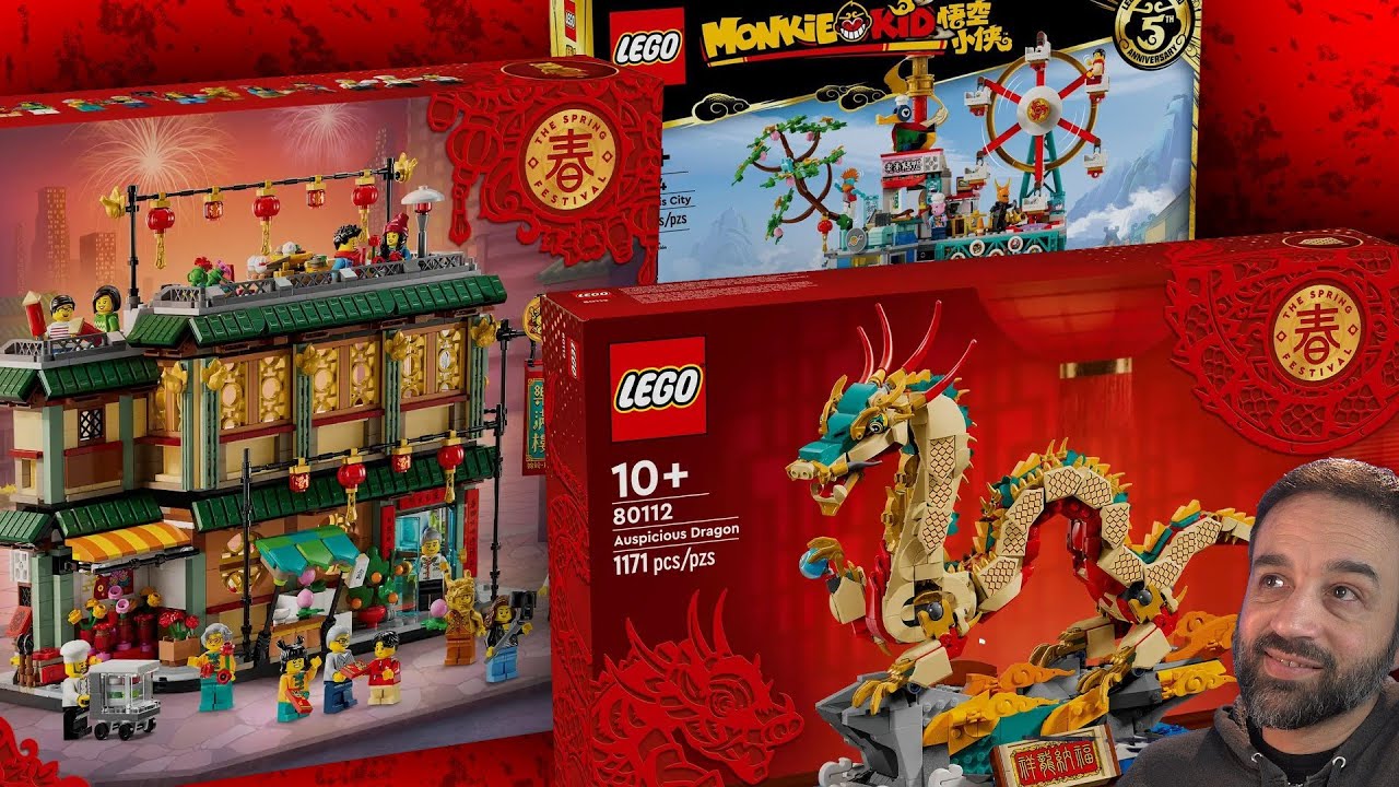 LEGO 2024 Lunar New Year & Monkey Kid set reveals & thoughts!