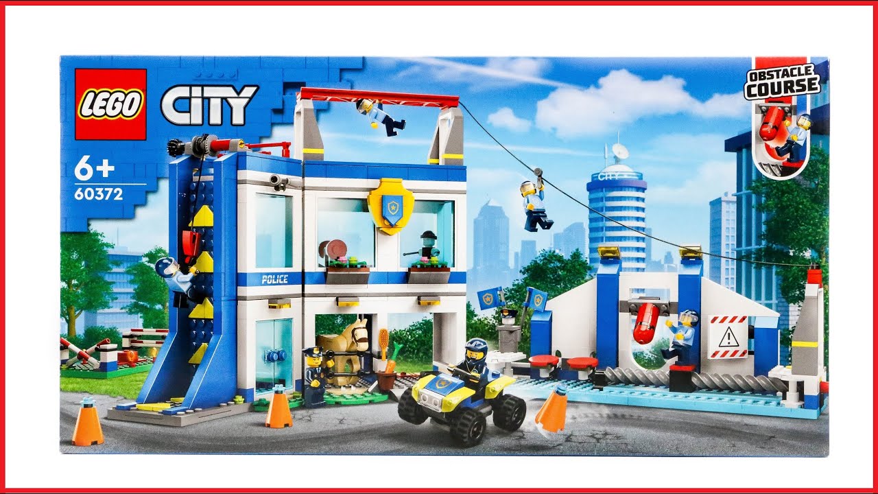 LEGO City 60372 Police Training Academy Speed Build