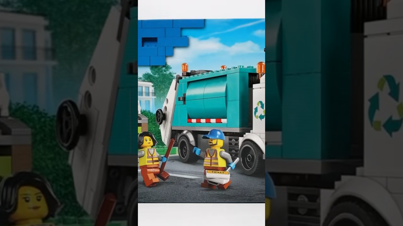 LEGO City 60386 Recycling Truck #legospeedbuild #legocityvehicle