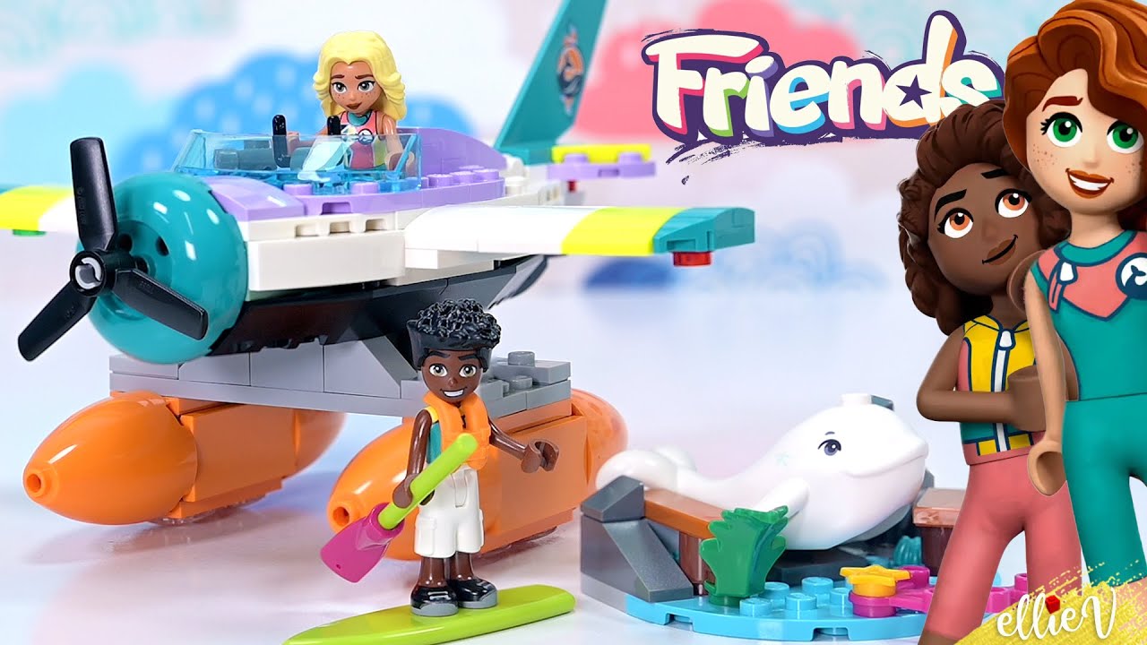 Lego Friends Sea Rescue Plane 🐠🌊 build & review