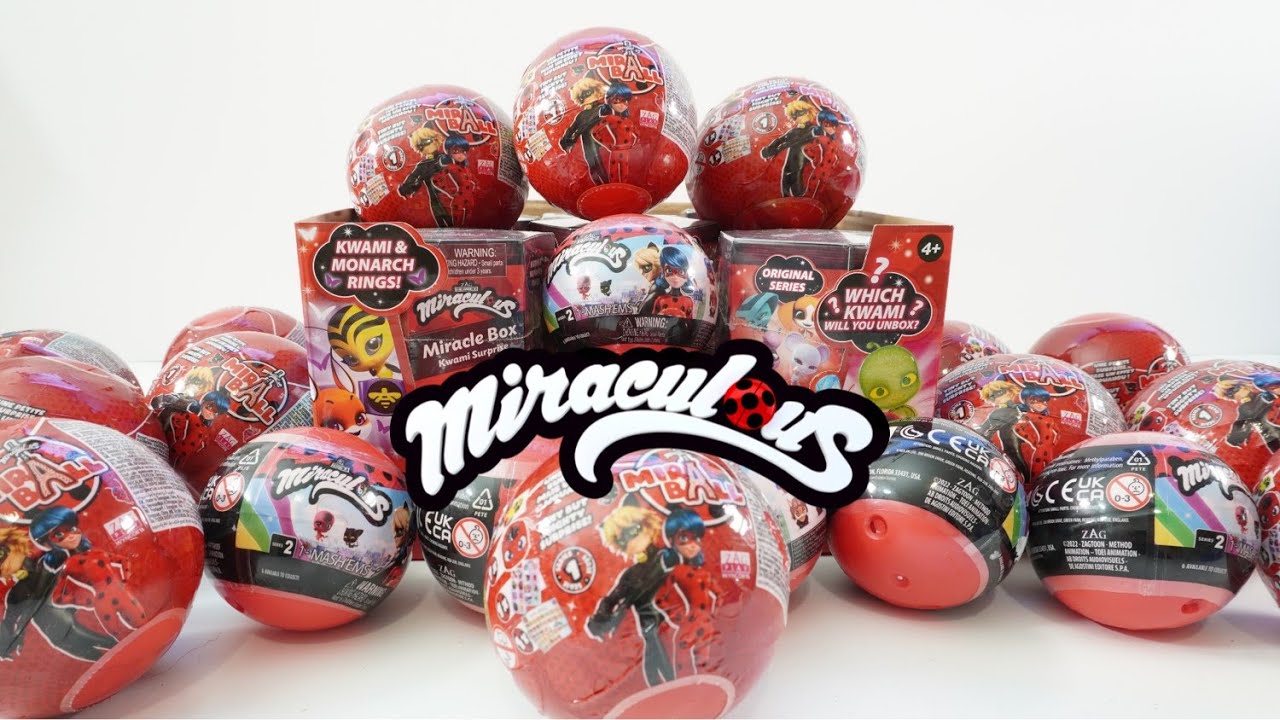 Miraculous Ladybug Super Haul - Miraballs Miracle Boxes Mashems