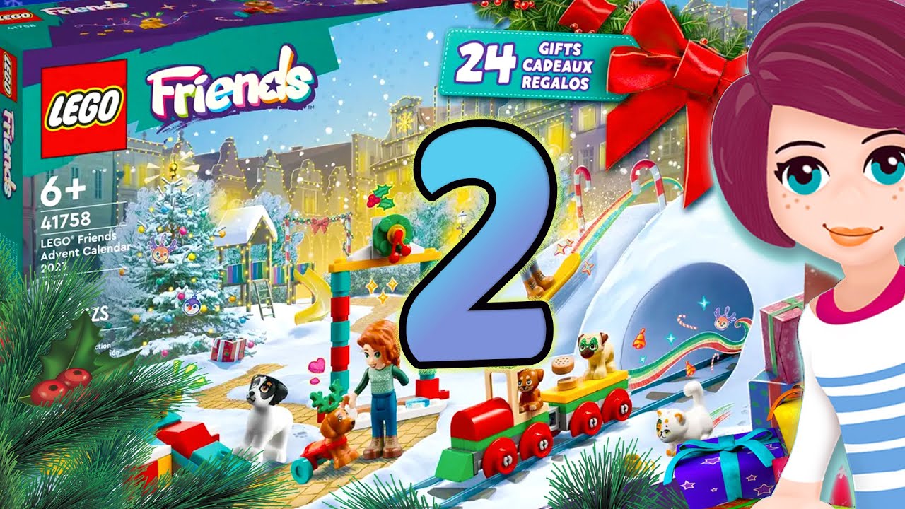 Day 2 opening the LEGO Friends Advent Calendar 🎄 2023