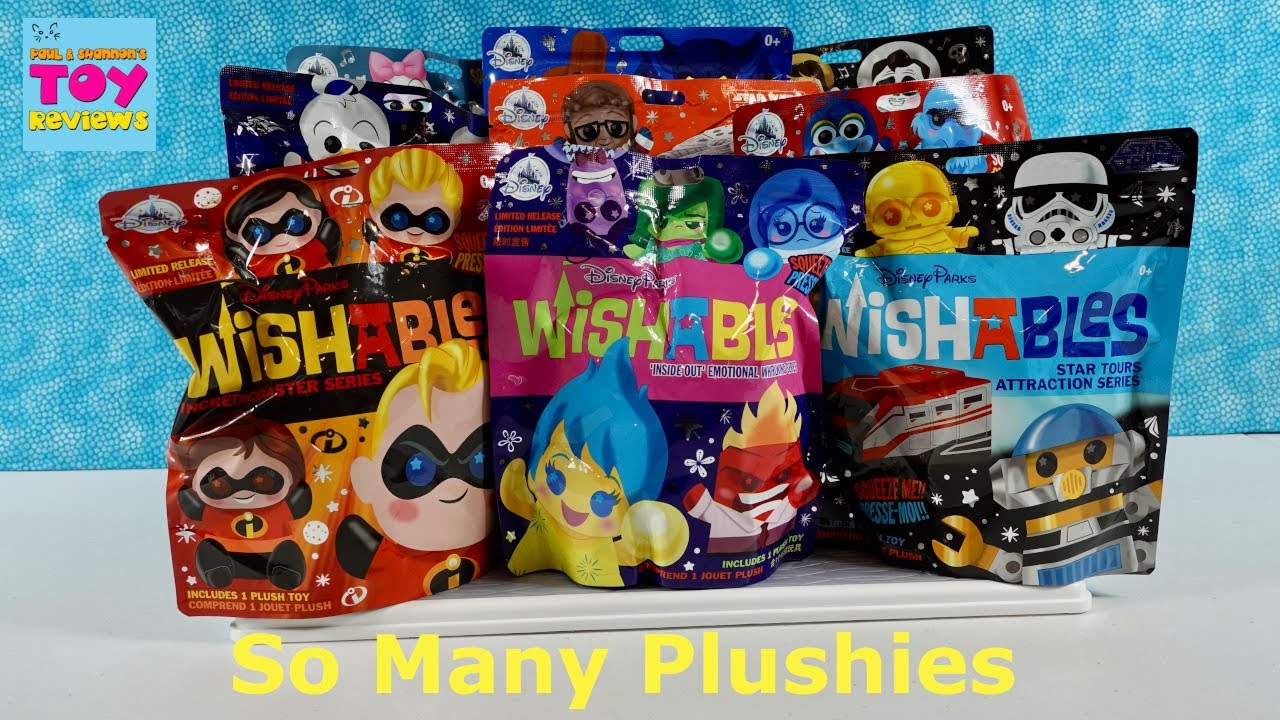 Disney Blind Bag Plush Palooza Wishables Opening