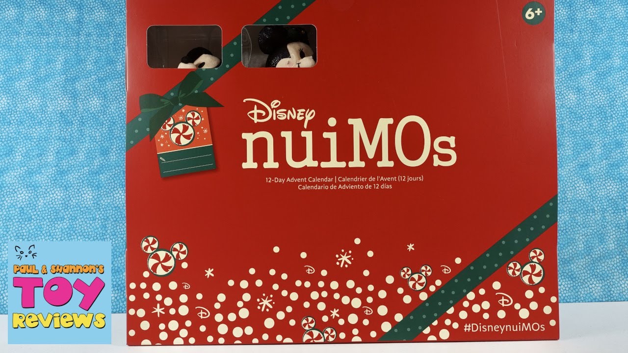 Disney Nuimos Plush Advent Calendar Unboxing Review