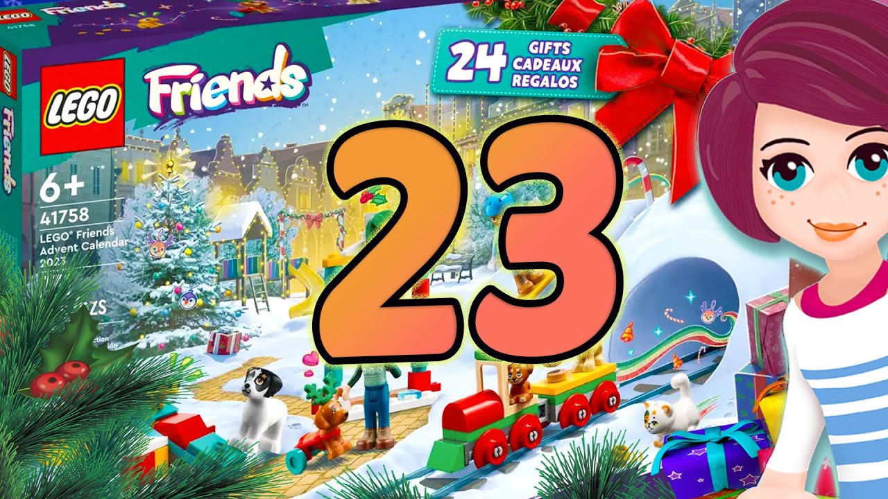 Door 23, so close! Opening LEGO Friends Advent Calendar 2023