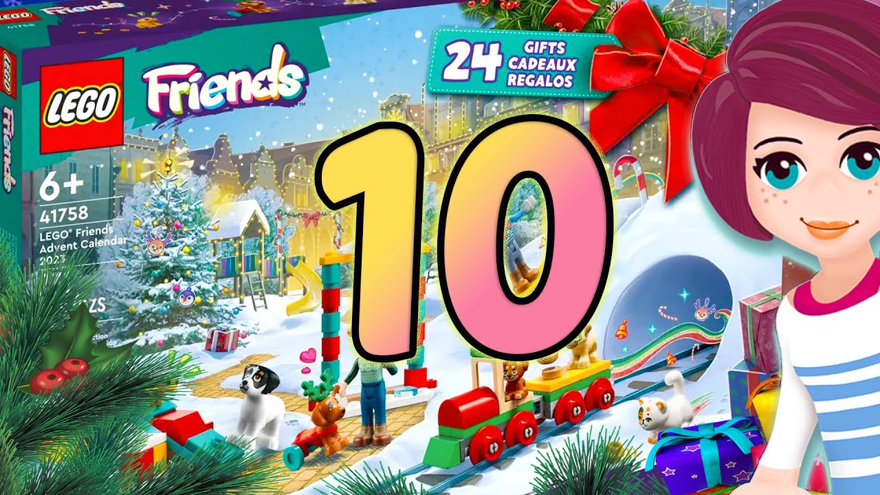 Double digits!! Day 10 of LEGO Friends Advent Calendar 2023