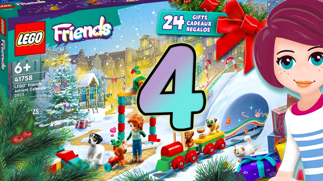 It’s Day 4! Opening LEGO Friends Advent Calendar 2023