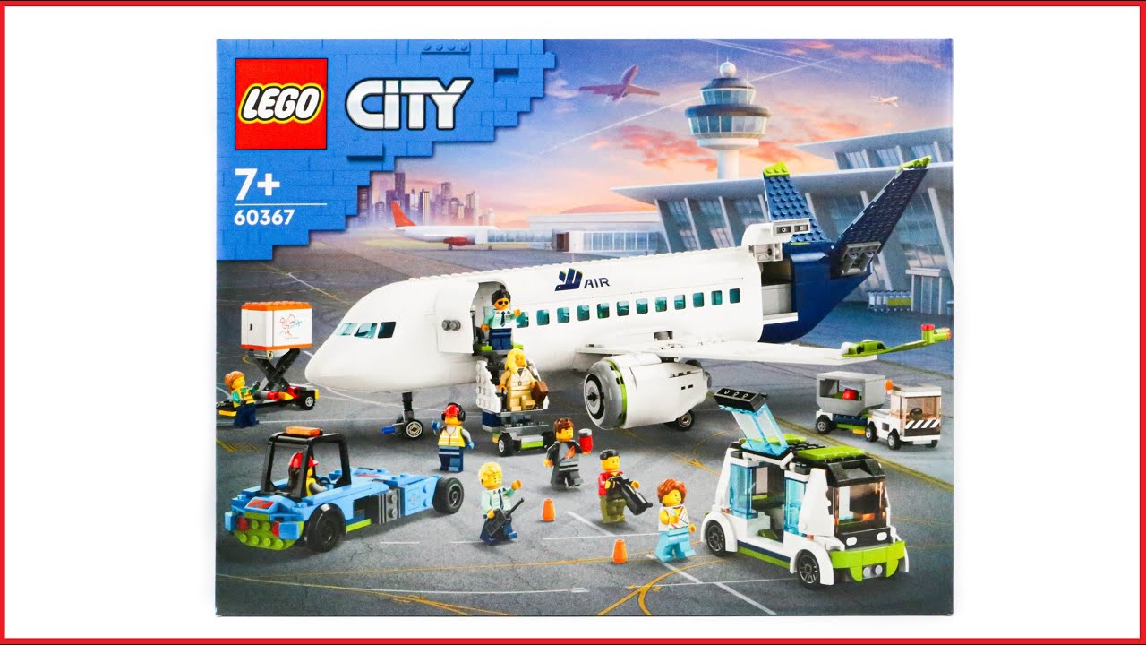 LEGO City 60367 Passenger Airplane Speed Build