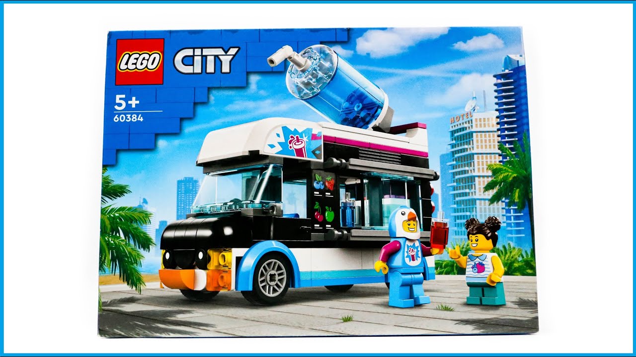 LEGO City 60384 Penguin Slushy Van Speed Build