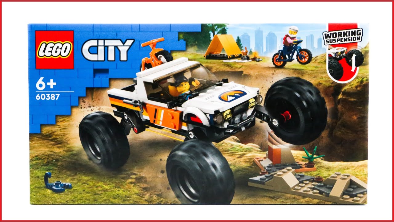 LEGO City 60387 4x4 Off-Roader Adventures Speed Build