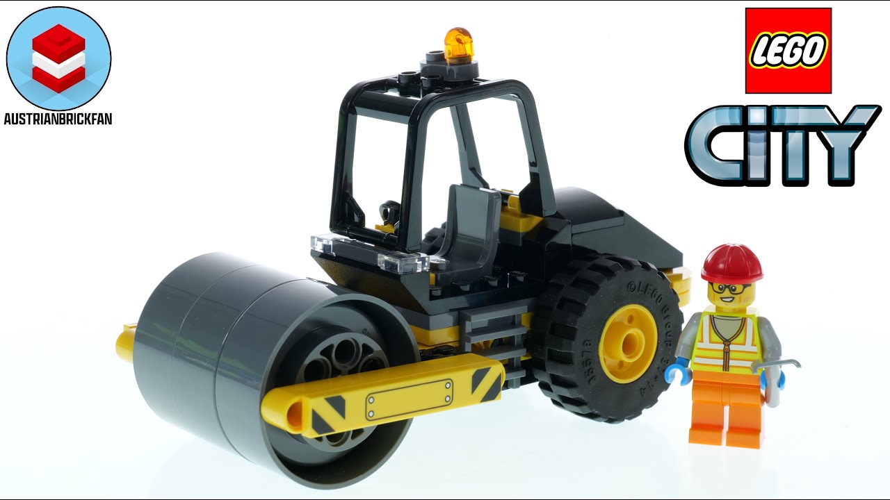 LEGO City 60401 Construction Steamroller – LEGO Speed Build Review