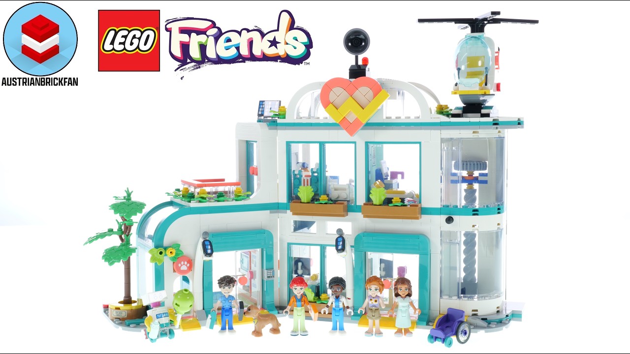 LEGO Friends 42621 Heartlake City Hospital – LEGO Speed Build Review