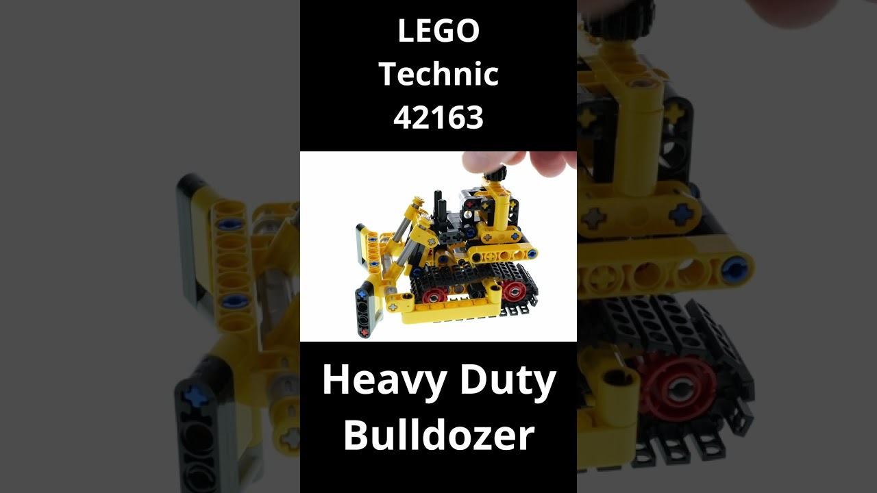 LEGO Technic Heavy Duty Bulldozer #shorts