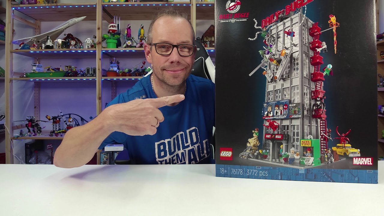 Live Build Daily Bugle #1 LEGO Marvel 76178