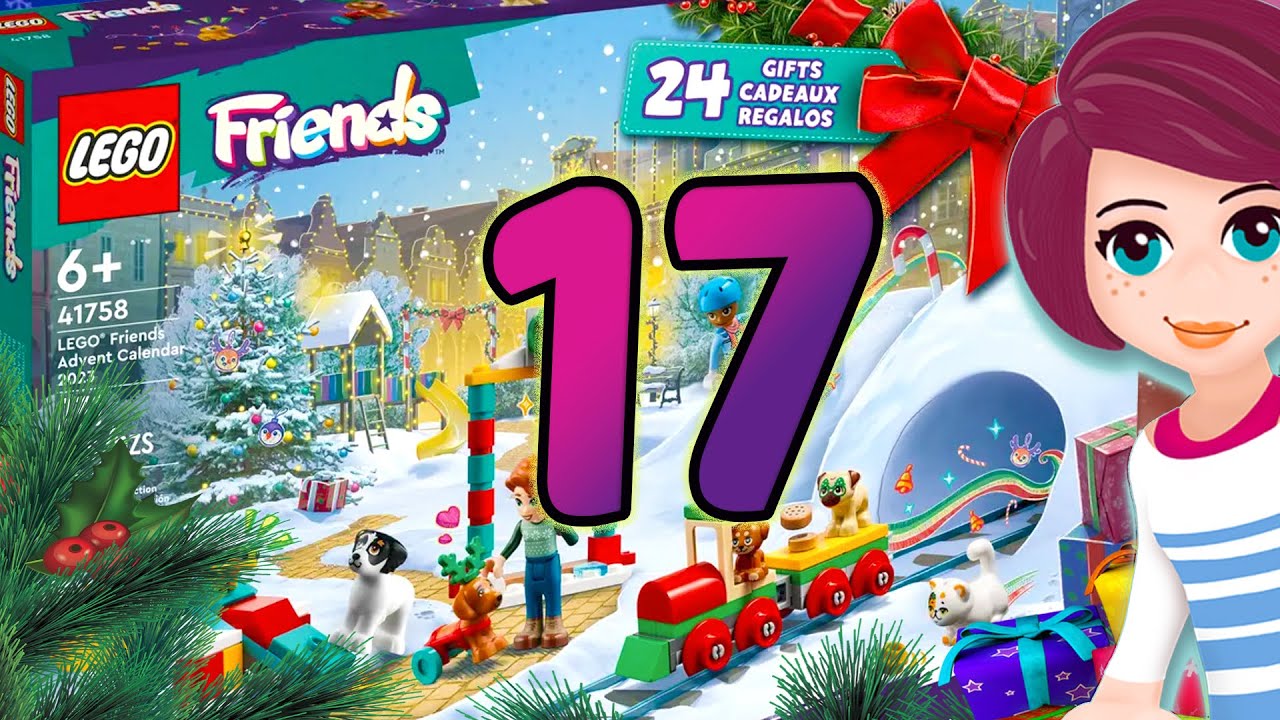 Opening day 17 of LEGO Friends advent calendar 2023