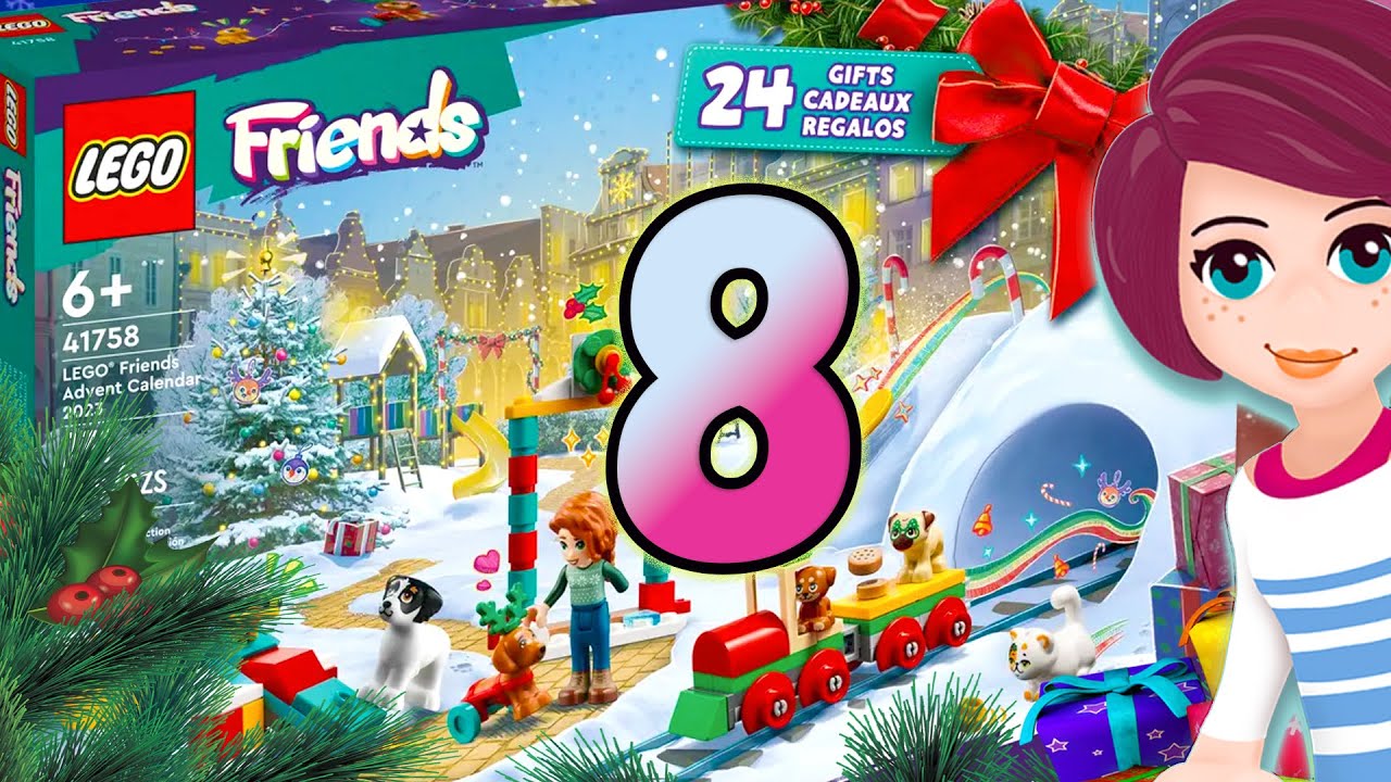 What's behind door 8? Opening LEGO Friends advent calendar 2023