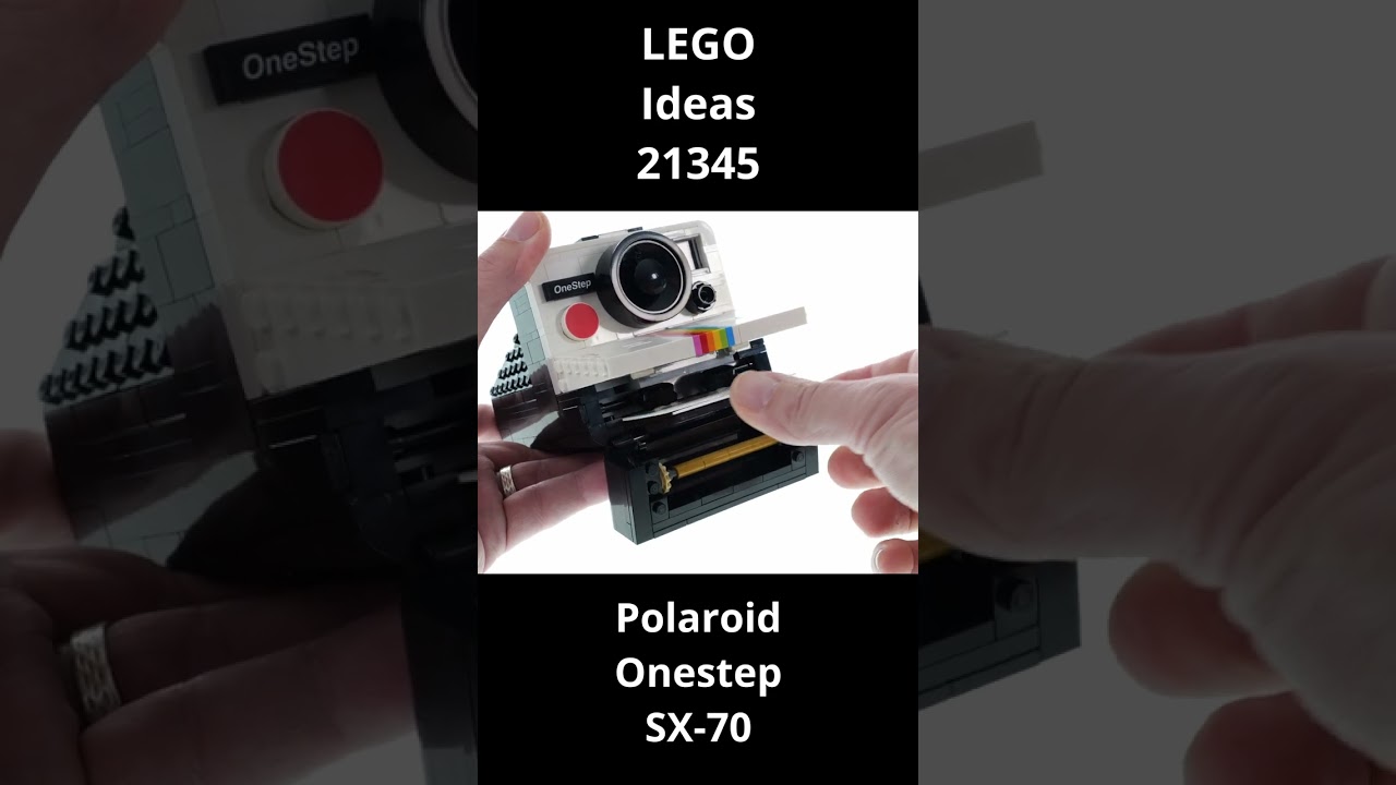 Working LEGO Polaroid Camera