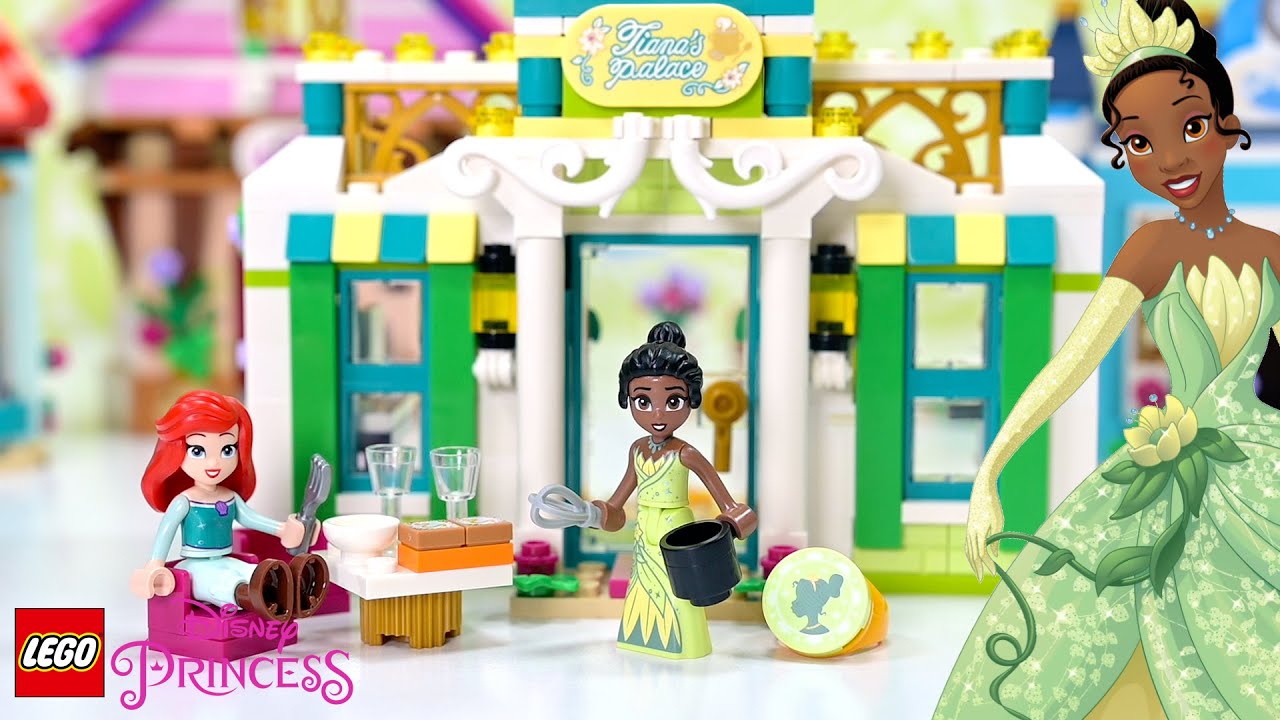 Tiana’s Restaurant 🐸 LEGO Disney Princess Market Adventure build & review