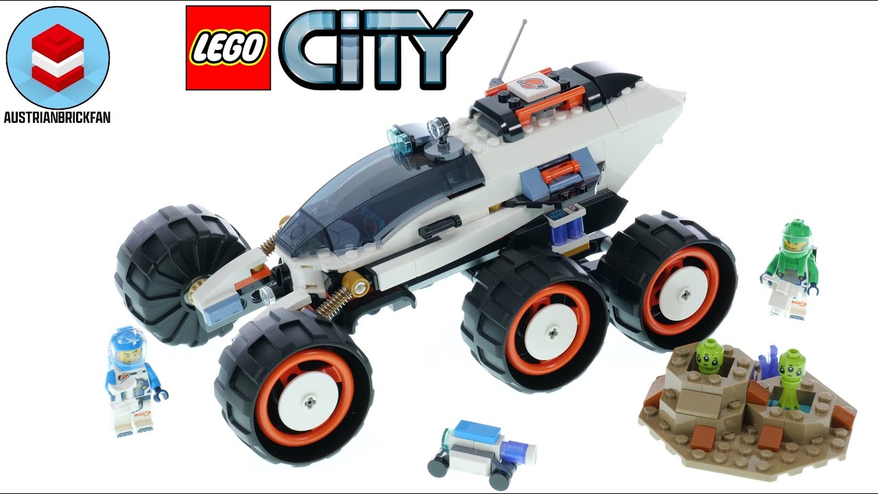 LEGO City 60430 Space Explorer Rover and Alien Life – LEGO Speed Build Review