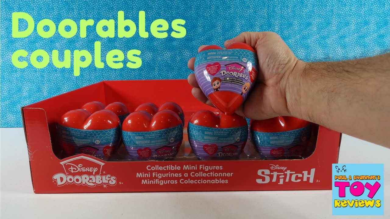 Disney Doorables Valentines Day Couples Blind Bag Opening