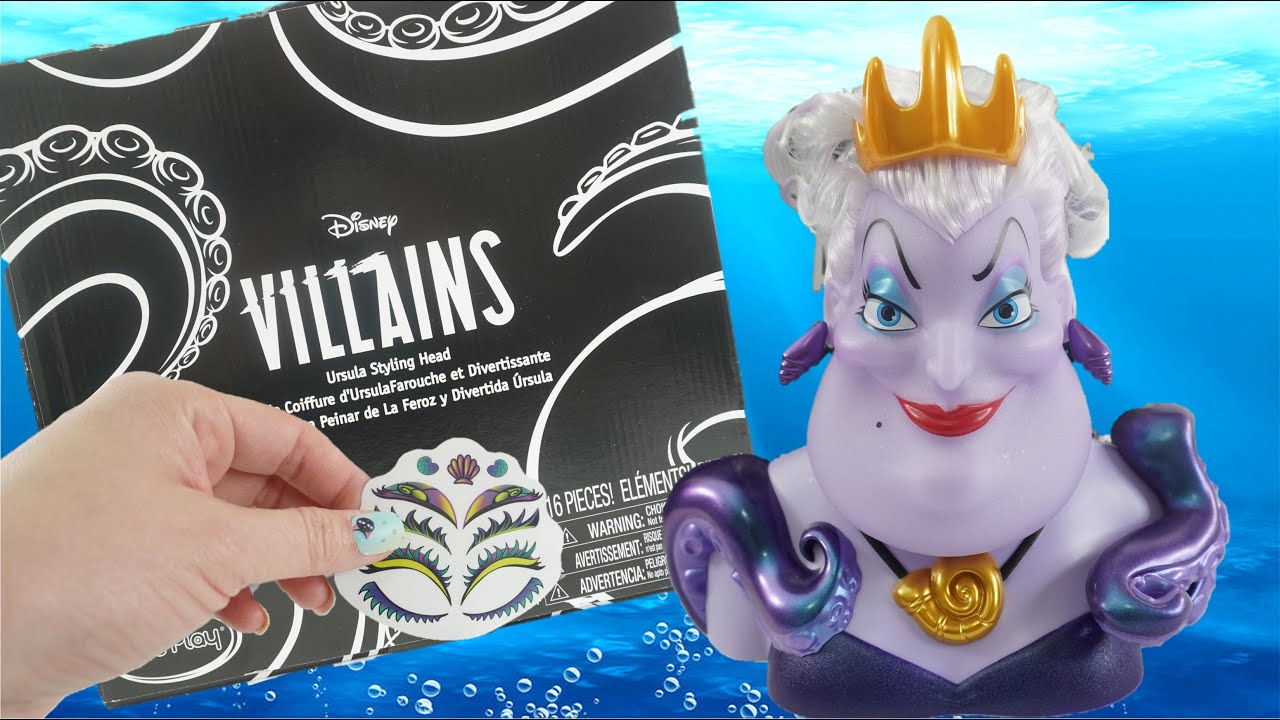 Disney Villains Ursula Styling Head Little Mermaid