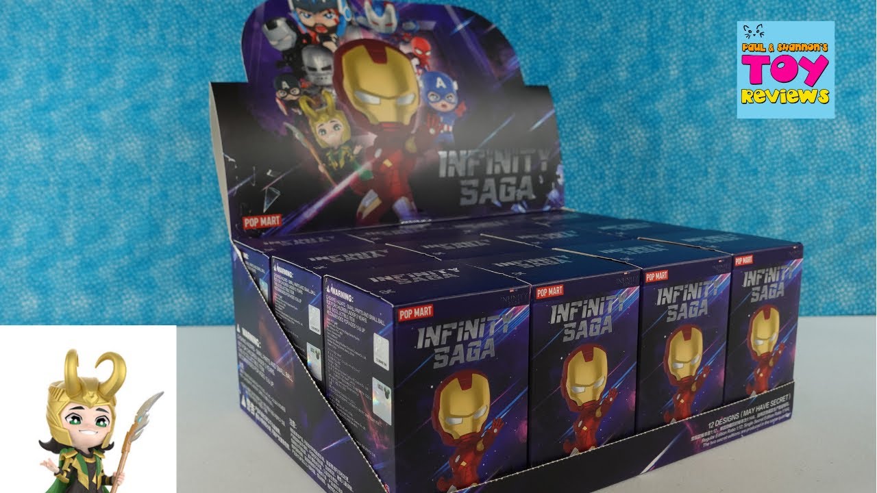 Infinity Saga Marvel Pop Mart Blind Box Figure Unboxing Review | PSToyReviews