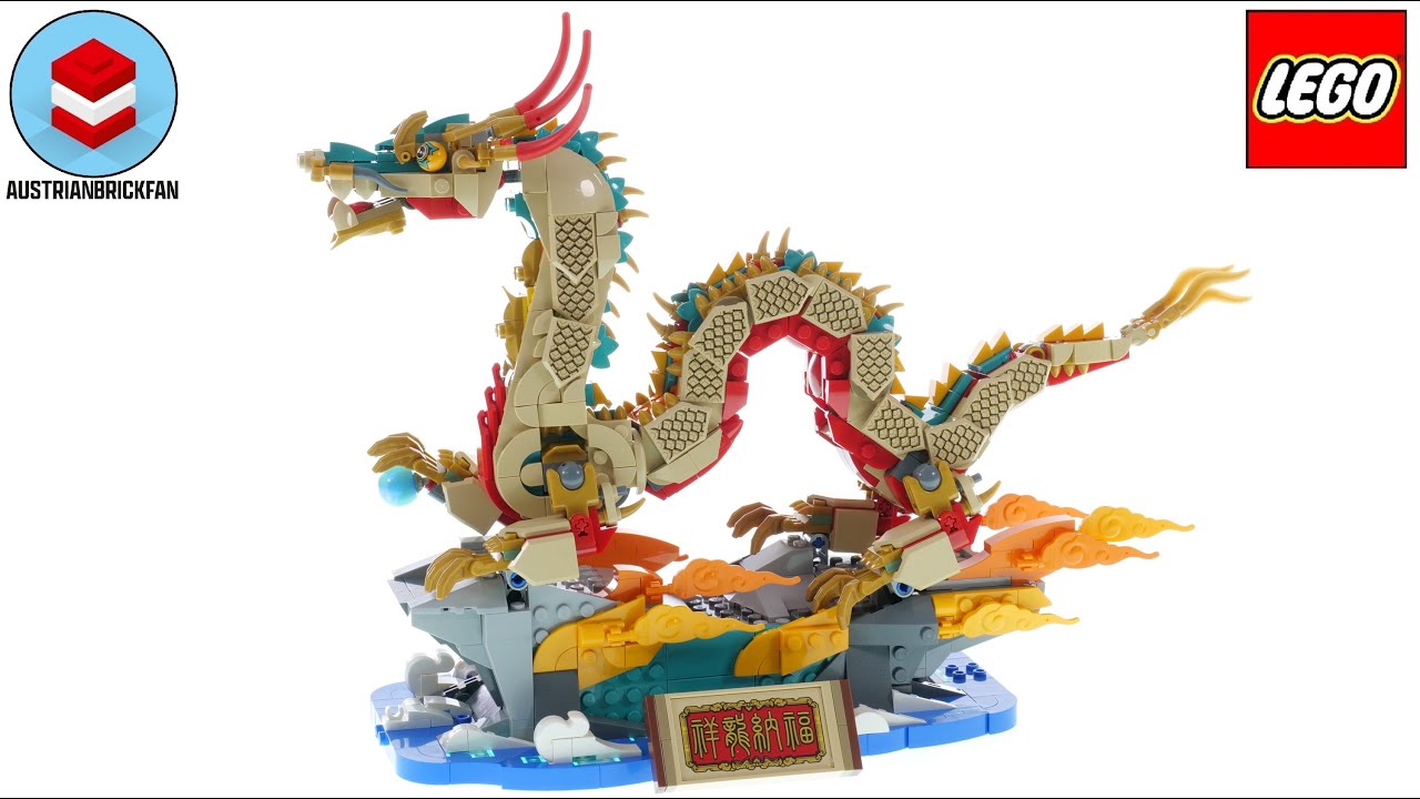 LEGO 80112 Auspicious Dragon – LEGO Speed Build Review