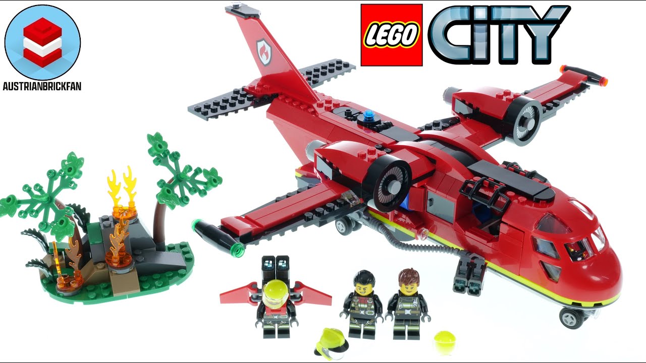 LEGO City 60413 Fire Rescue Plane – LEGO Speed Build Review