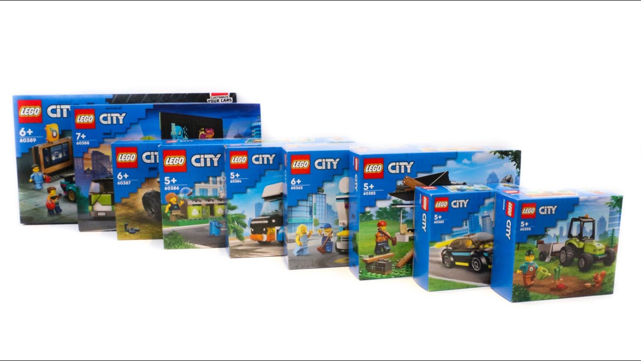 LEGO City Great Vehicles 2023 COMPILATION