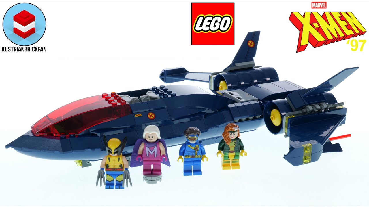 LEGO Marvel 76281 X-Men X-Jet – LEGO Speed Build Review