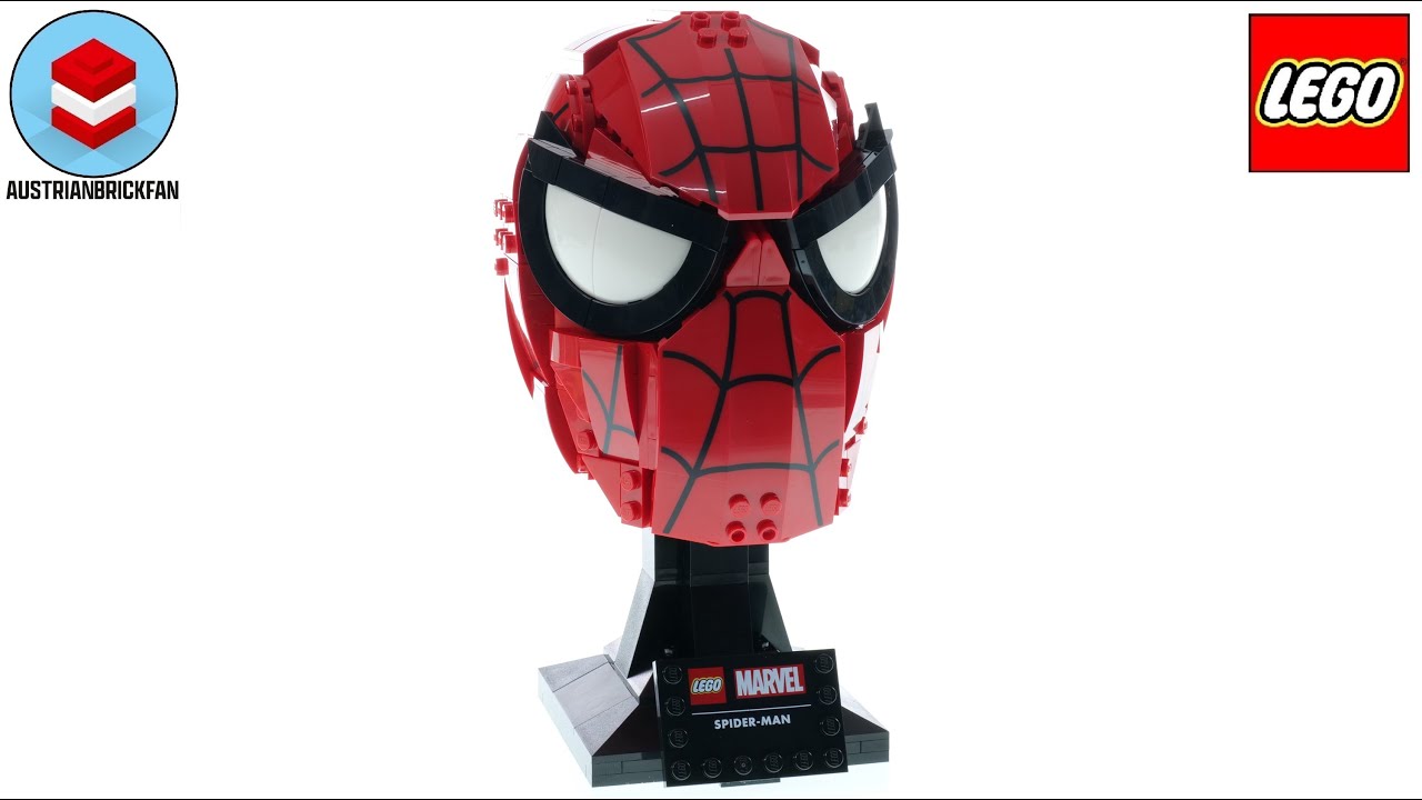 LEGO Marvel 76285 Spider-Man’s Mask – LEGO Speed Build Review