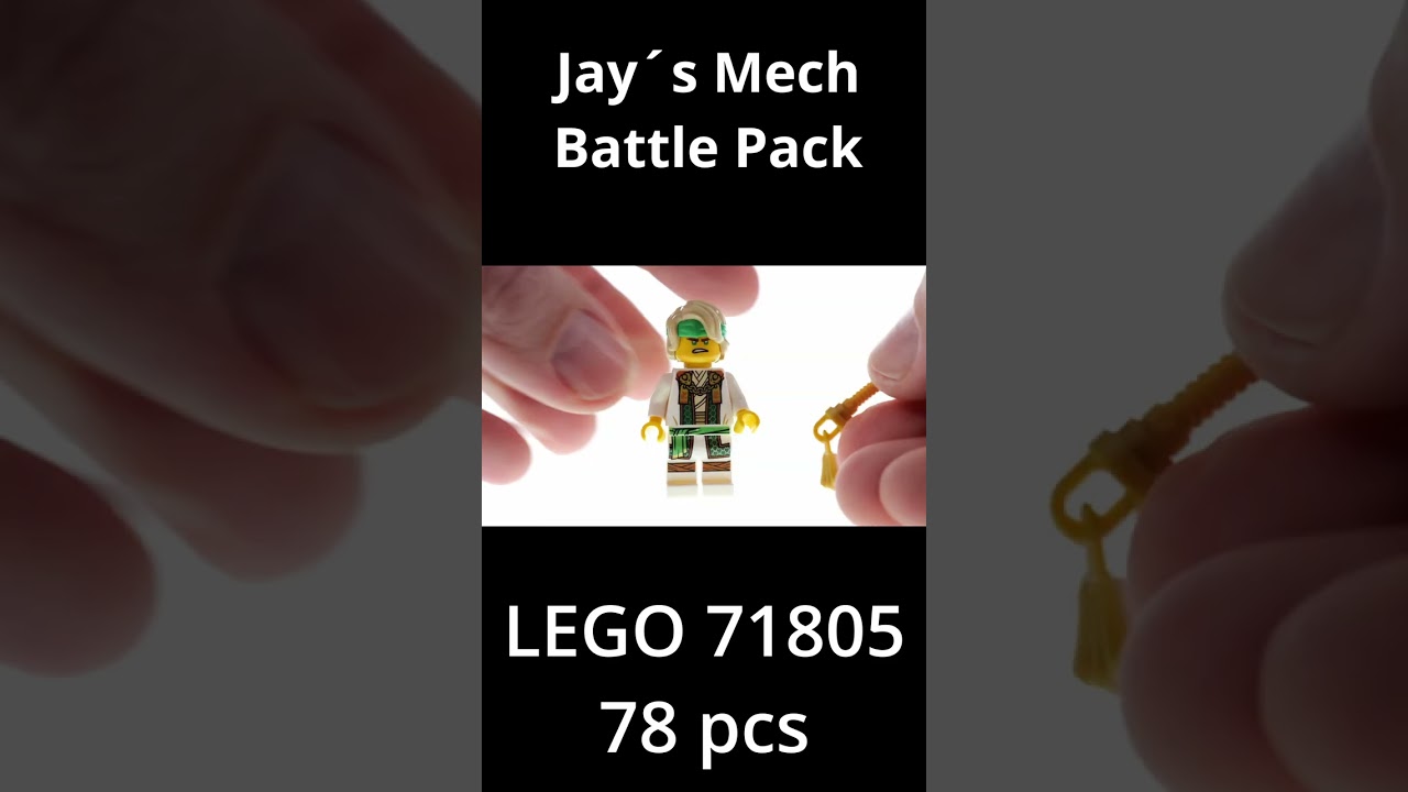 LEGO Ninjago 71805 Jay's Mech Battle Pack Speed Build #shorts