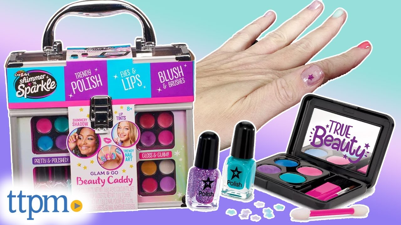 Shimmer ‘n Sparkle Glam & Go Beauty Caddy