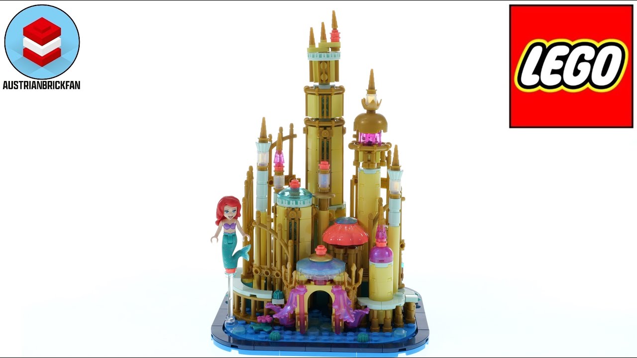 LEGO Disney 40708 Mini Ariel’s Castle Speed Build