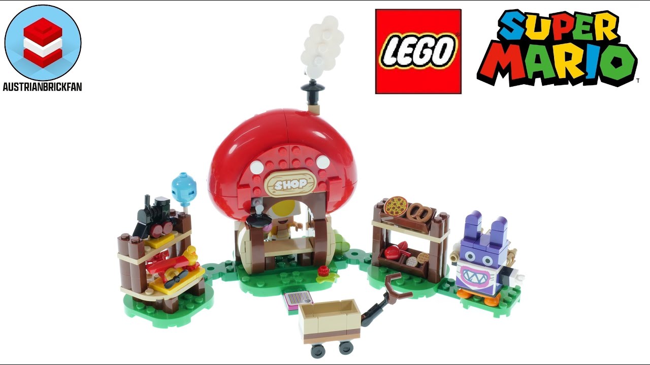 LEGO Super Mario 71429 Nabbit at Toad’s Shop – Expansion Set – LEGO Speed Build Review