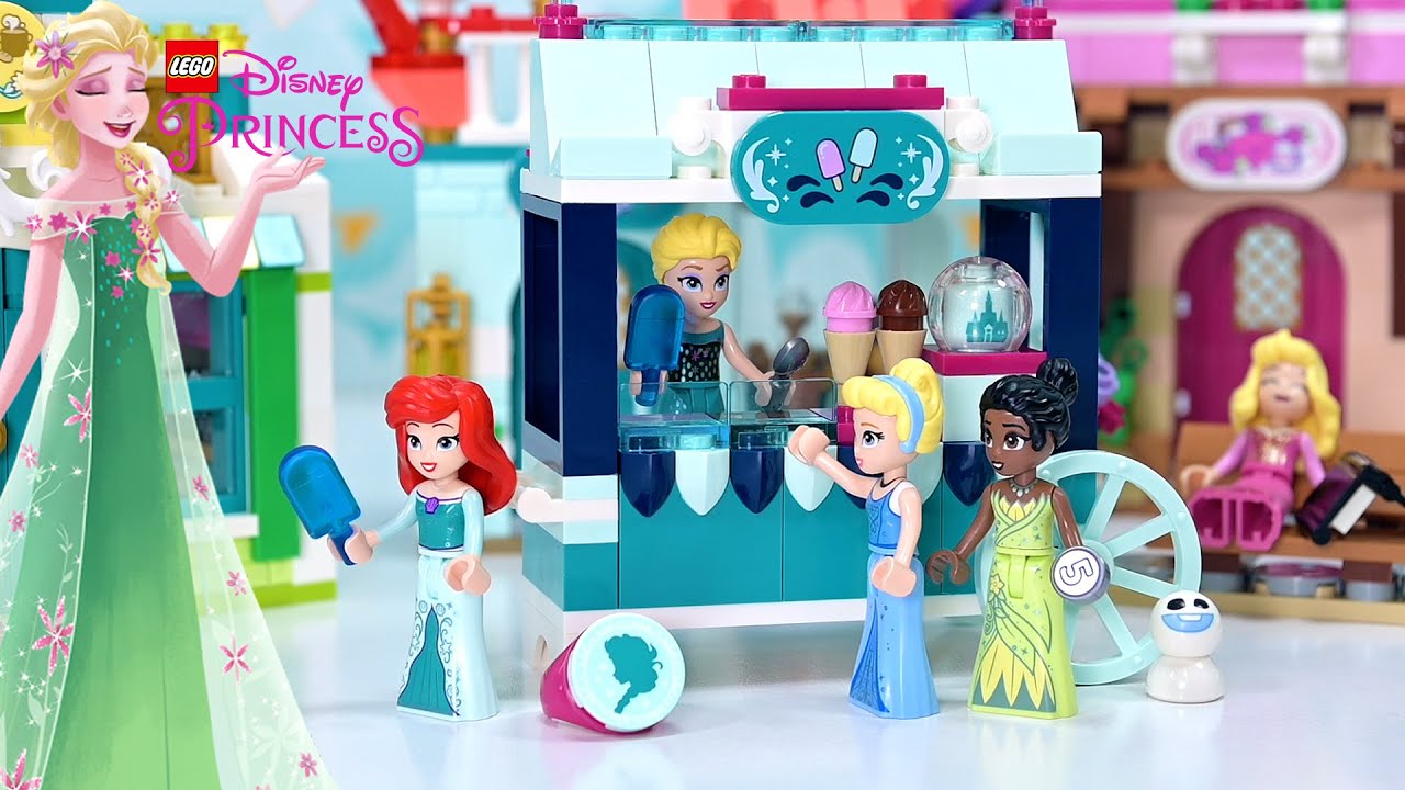 Elsa's Frozen Treats ❄️🍦 LEGO Disney Princess build & review