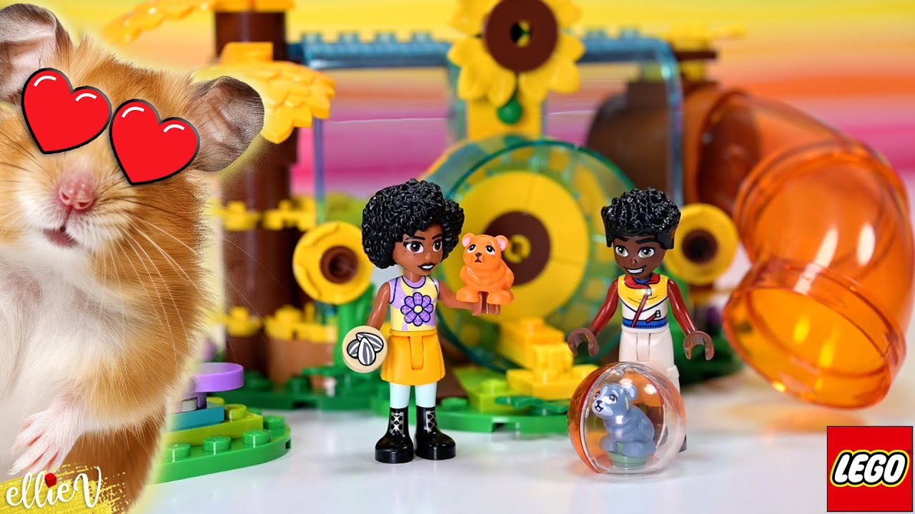 The most insane hamster playground! 🐹 LEGO Friends set build & review