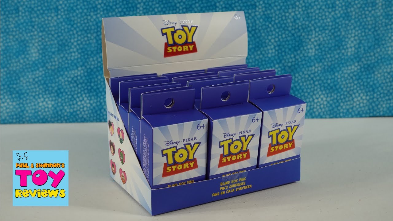 Disney Toy Story Loungefly Blind Box Love Hearts Trading Pin Unboxing