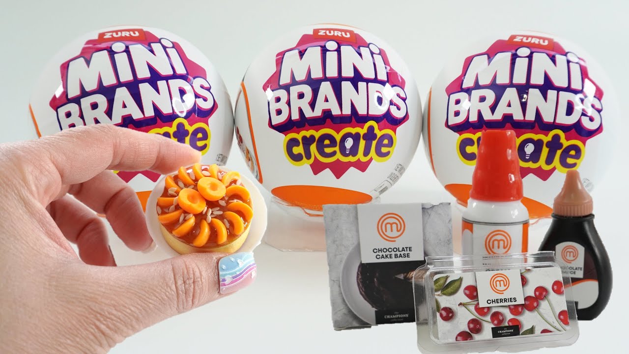 Mini Brands Create DIY Master Chef Resin Craft Kit