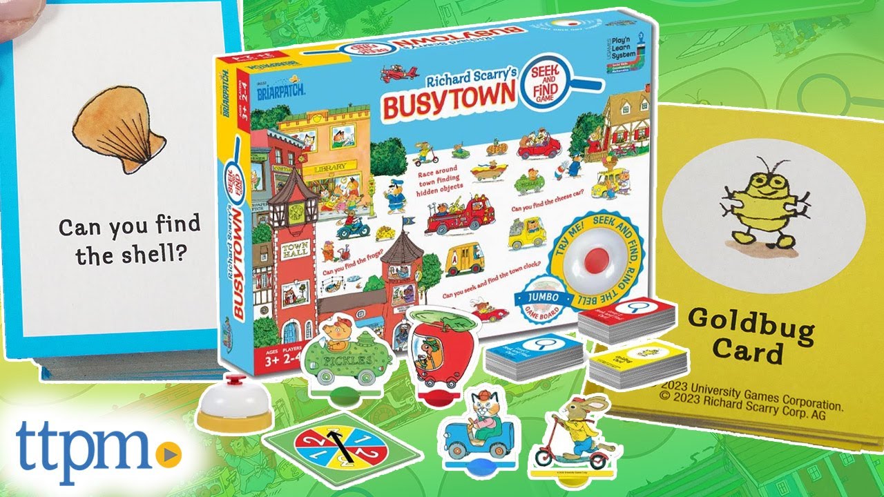 Richard Scarry’s Busytown Seek and Find Game