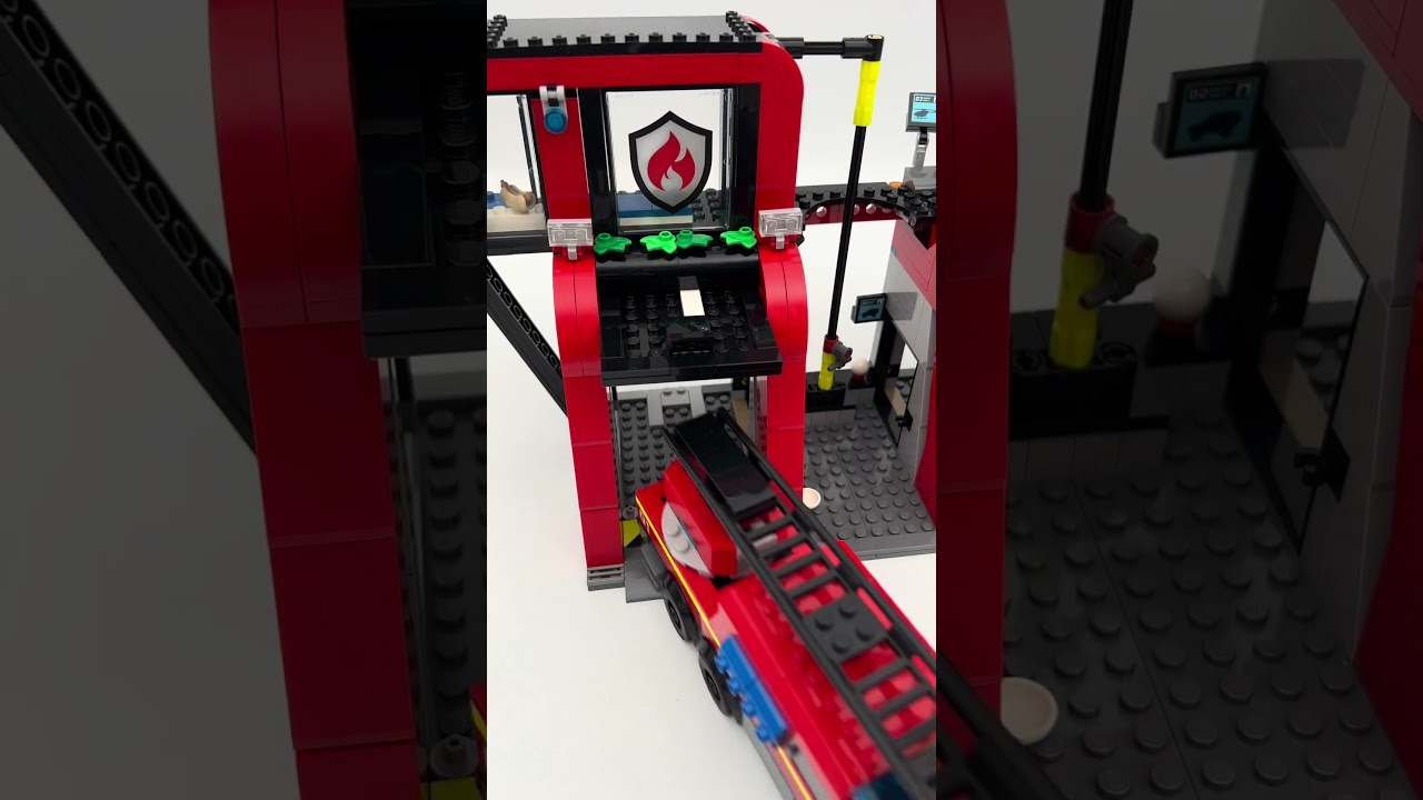 LEGO City 60414 Fire Station with Fire Truck #legospeedbuild #legocity #legotruck