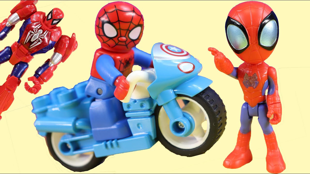 Spidey And Friends Build A Farm ! Superhero Adventure – Spider-man Family